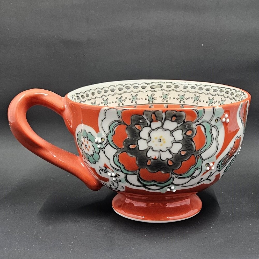 ANTHROPOLOGIE Red Elka Mug (retired pattern) (2 of 2) ✨HP✨